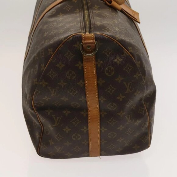 LOUIS VUITTON Monogram Keepall Bandouliere 60 Boston Bag M41412 LV Auth ti3031 - Picture 6 of 16